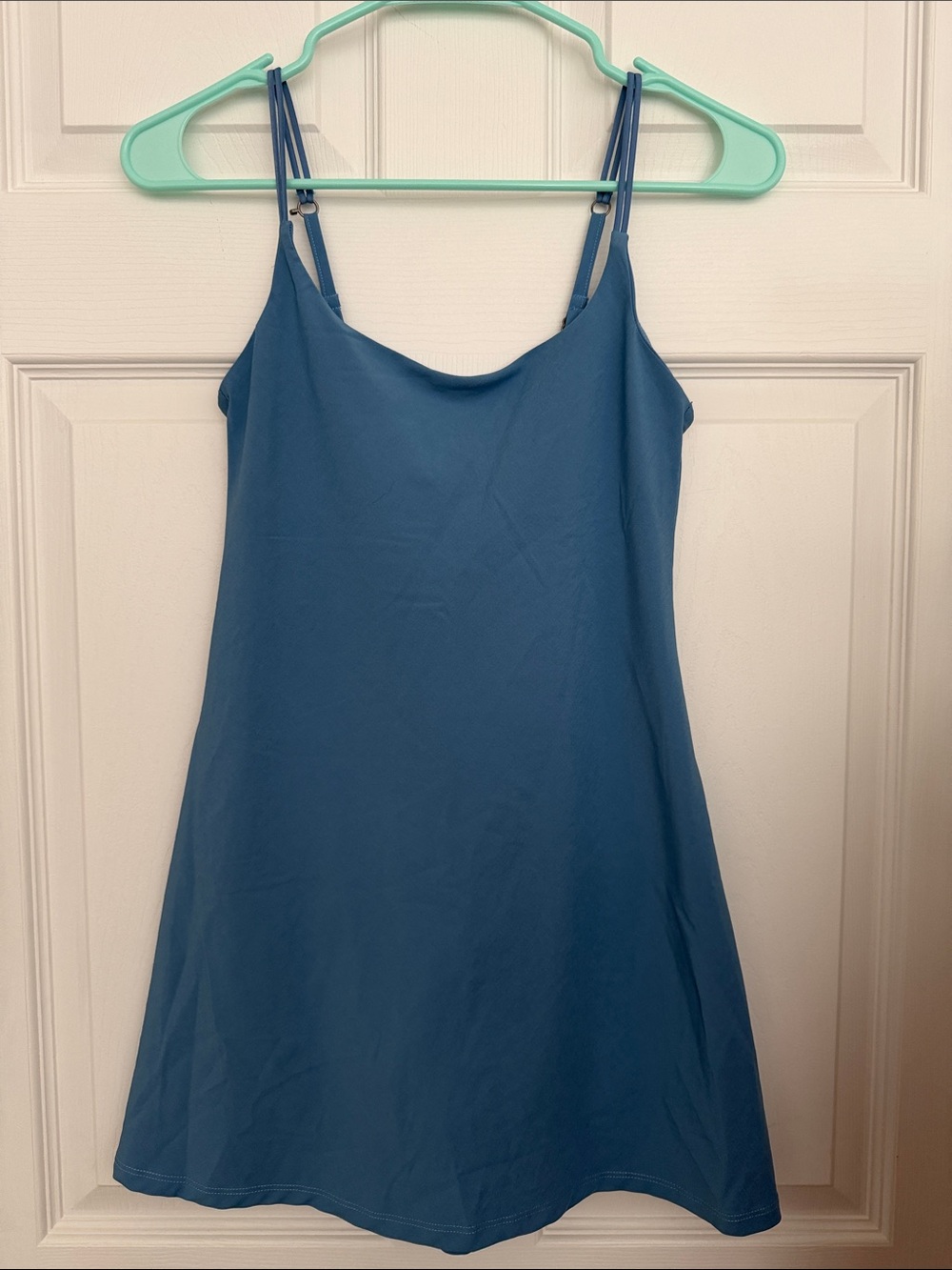 Abercrombie & Fitch Blue Slip Mini Dress